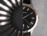 Emporio Armani Classic Black Dial Black Leather Strap Watch For Women - AR9022 Authentic Buy Shop Now