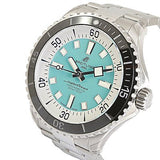 Breitling Superocean Automatic 44mm Turquoise Dial Silver Steel Strap Watch for Men - A17376211L2A1 Authentic Buy Shop Now