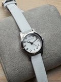Marc Jacobs Henry Dinky White Dial White Leather Strap Watch for Women - MBM1234 Authentic Buy Shop Now