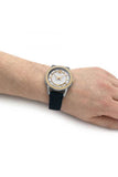 Versace Viamond Quartz White Dial Blue Leather Strap Watch For Men - VEPO00120 Authentic Buy Shop Now