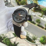 Maserati Potenza Black Dial Black Leather Strap Watch For Men - R8851108001 Authentic Buy Shop Now