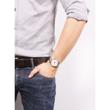 Tissot T Classic Tradition Silver Dial Silver Steel Strap Watch For Men - T063.610.11.038.00 Authentic Buy Shop Now