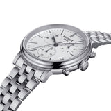 Tissot Carson Premium White Dial Silver Steel Strap Watch For Men - T122.417.11.011.00 Authentic Buy Shop Now