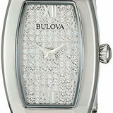 Bulova Crystal Collection Silver Dial Silver Steel Strap Watch for Women - 96L235 Authentic Buy Shop Now