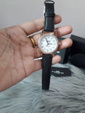 Coach Madison White Dial Black Leather Strap Watch for Women - 14503396 Authentic Buy Shop Now