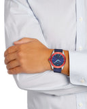 Emporio Armani Sigma Quartz Blue Dial Blue Silicone Strap Watch For Men - AR11217 Authentic Buy Shop Now