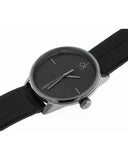 Calvin Klein Accent Black Dial Black Leather Strap Watch for Women - K2Y2Y1C3 Authentic Buy Shop Now