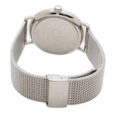 Calvin Klein Surround Black Dial Silver Mesh Bracelet Watch for Men - K3W21121 Authentic Buy Shop Now