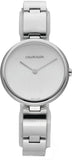 Calvin Klein Wavy Silver Dial Silver Steel Strap Watch for Women - K9U23146 Authentic Buy Shop Now