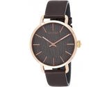 Calvin Klein Even Grey Dial Brown Leather Strap Watch for Women - K7B216G3 Authentic Buy Shop Now