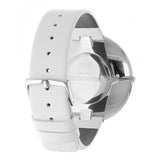 Calvin Klein Full Moon White Dial White Leather Strap Watch for Women - K8Y231L6 Authentic Buy Shop Now