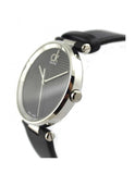 Calvin Klein Sight Black Dial Black Leather Strap Watch for Men - K1S21102 Authentic Buy Shop Now