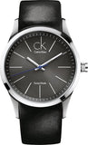 Calvin Klein City Black Dial Black Leather Strap Watch for Men - K2G21107 Authentic Buy Shop Now