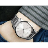 Calvin Klein City Silver Dial Silver Steel Strap Watch for Men - K2G21126 Authentic Buy Shop Now