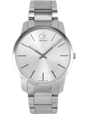 Calvin Klein City Silver Dial Silver Steel Strap Watch for Men - K2G21126 Authentic Buy Shop Now