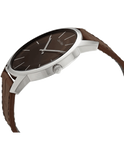 Calvin Klein City Brown Dial Brown Leather Strap Watch for Men - K2G211GK Authentic Buy Shop Now