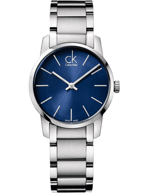 Calvin Klein City Blue Dial Silver Steel Strap Watch for Women - K2G2314N Authentic Buy Shop Now