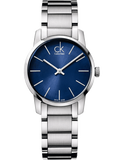 Calvin Klein City Blue Dial Silver Steel Strap Watch for Women - K2G2314N Authentic Buy Shop Now