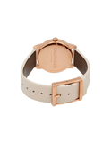 Calvin Klein City Silver Dial White Leather Strap Watch for Women - K2G236X6 Authentic Buy Shop Now