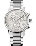 Calvin Klein City White Dial Silver Steel Strap Watch for Men - K2G27146 Authentic Buy Shop Now