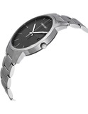 Calvin Klein City Black Dial Silver Steel Strap Watch for Men - K2G2G14C Authentic Buy Shop Now