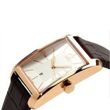 Calvin Klein Window White Dial Brown Leather Strap Watch for Women - K2M23620 Authentic Buy Shop Now