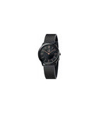 Calvin Klein Minimal Black Dial Black Mesh Bracelet Watch for Men - K3M214B1 Authentic Buy Shop Now