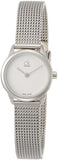 Calvin Klein Minimal White Dial Silver Mesh Bracelet Watch for Women - K3M2312Y Authentic Buy Shop Now