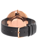 Calvin Klein Full Moon Black Dial Black Leather Strap Watch for Women - K8Y236C1 Authentic Buy Shop Now