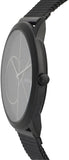 Calvin Klein Minimal Black Dial Black Mesh Bracelet Watch for Men - K3M5145X Authentic Buy Shop Now