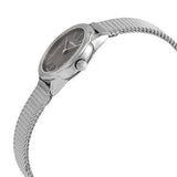 Calvin Klein Minimal Grey Dial Silver Mesh Bracelet Watch for Women - K3M23124 Authentic Buy Shop Now