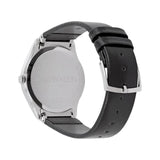 Calvin Klein Minimal Diamonds Black Dial Black Leather Strap Watch for Men - K3M211CS Authentic Buy Shop Now