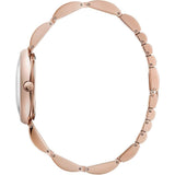 Calvin Klein Wavy White Dial Rose Gold Steel Strap Watch for Women - K9U23646 Authentic Buy Shop Now