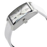 Calvin Klein Window White Dial White Leather Strap Watch for Men - K2M21120 Authentic Buy Shop Now