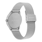 Calvin Klein Minimal White Dial Silver Mesh Bracelet Watch for Women - K3M52152 Authentic Buy Shop Now