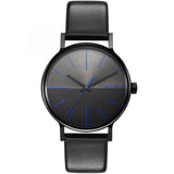Calvin Klein Boost Black Dial Black Leather Strap Watch for Men - K7Y214CZ Authentic Buy Shop Now