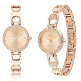 Coach Park Signature Rose Gold Dial Rose Gold Steel Strap Watch for Women - 14503172 Authentic Buy Shop Now
