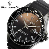 Maserati SFIDA Quartz Black Dial Black Rubber Strap Watch For Men - R8851140001 Authentic Buy Shop Now