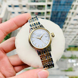 Tissot Carson Steel Lady White Dial Quartz Watch For Women - T085.210.22.011.00 Authentic Buy Shop Now