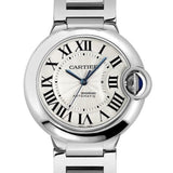 Cartier Ballon Bleu De Cartier Silver Dial Silver Steel Strap Watch for Women - WSBB0048 Authentic Buy Shop Now