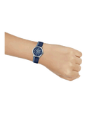 Coach Delancey Navy Blue Dial Blue Leather Strap Watch for Women - 14502668 Authentic Buy Shop Now