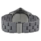 Marc Jacobs Pelly Grey Dial Grey Silicone Strap Watch for Women - MBM2589 Authentic Buy Shop Now
