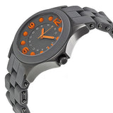 Marc Jacobs Pelly Grey Dial Grey Silicone Strap Watch for Women - MBM2589 Authentic Buy Shop Now