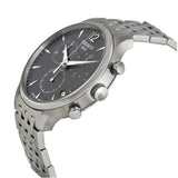 Tissot T Classic Tradition Chronograph Black Dial Silver Steel Strap Watch For Men - T063.617.11.057.00 Authentic Buy Shop Now