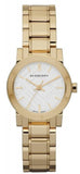 Burberry Heritage White Dial Gold Steel Strap Watch for Women - BU9203 Authentic Buy Shop Now