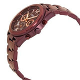 Fossil Perfect Boyfriend Multifunction Maroon Dial Maroon Steel Strap Watch for Women - ES4110 Authentic Buy Shop Now