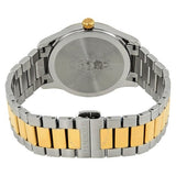 Gucci G Timeless Silver Dial Two Tone Steel Strap Watch For Men - YA126474 Authentic Buy Shop Now