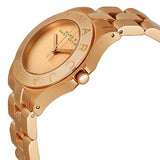 Marc Jacobs Blade Rose Gold Dial Rose Gold Steel Strap Watch for Women - MBM3127 Authentic Buy Shop Now