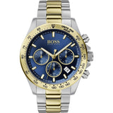 Hugo Boss Hero Blue Dial Two Tone Steel Strap Watch for Men - 1513767 Authentic Buy Shop Now