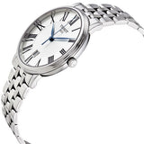 Tissot Carson Premium Lady Silver Dial Silver Steel Strap Watch For Women - T122.210.11.033.00 Authentic Buy Shop Now